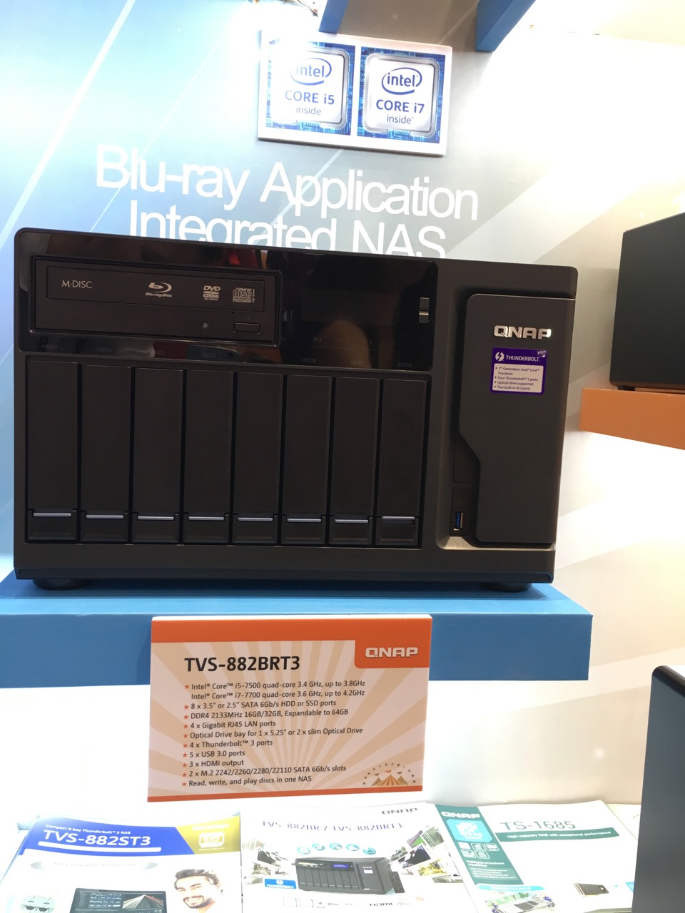 QNAP a Computex 2017 - nová NAS TVS-882BRT3