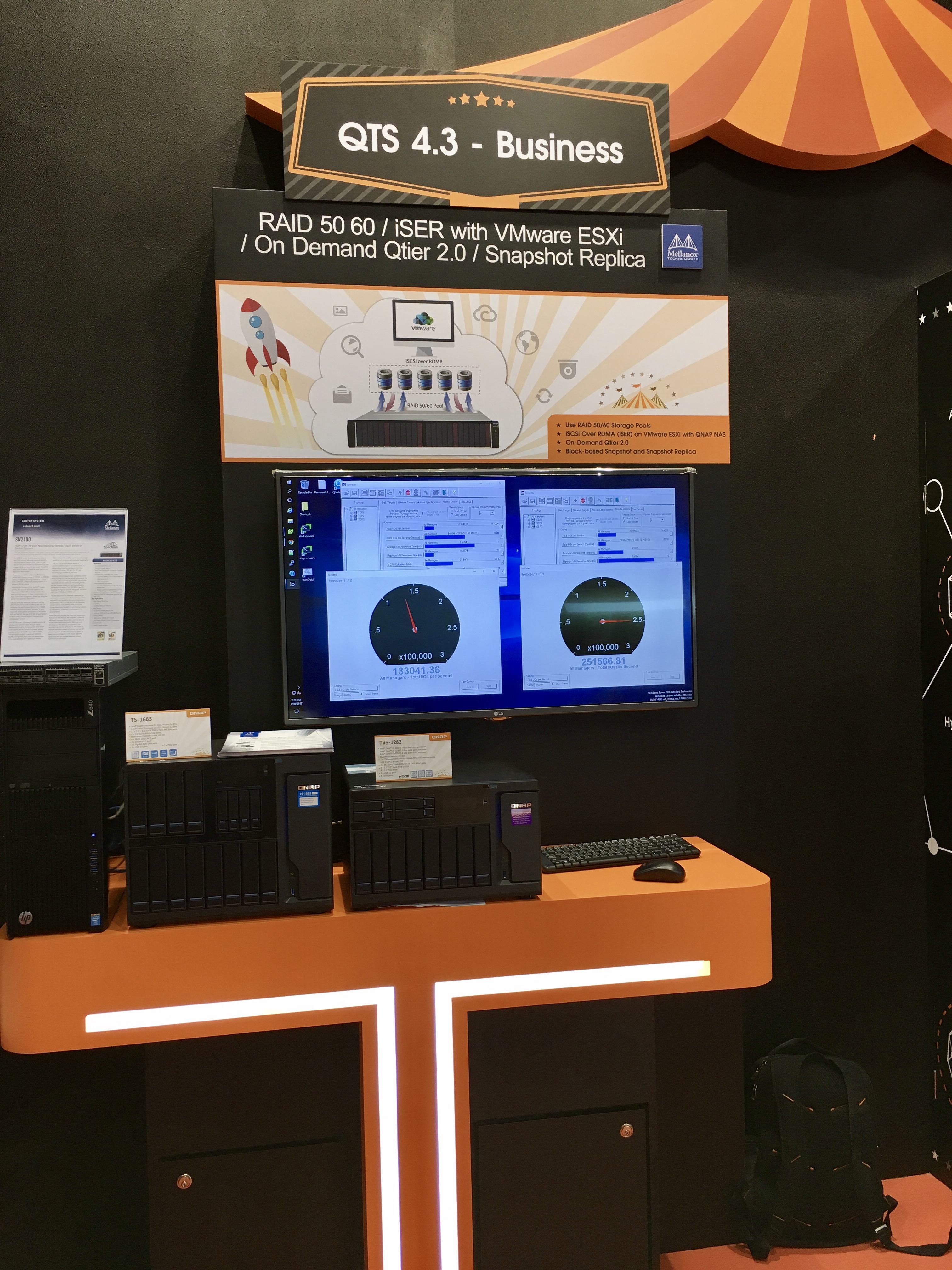 QNAP a Computex 2017 - podnikové funkce